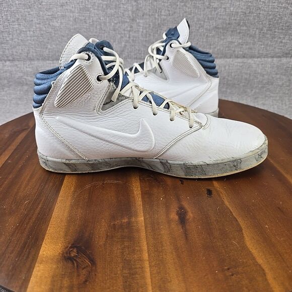 Nike Kobe 9 NSW Lifestyle \'Marble\'White Blue Size 8.5 630774-100 Basketball Shoe main image 5